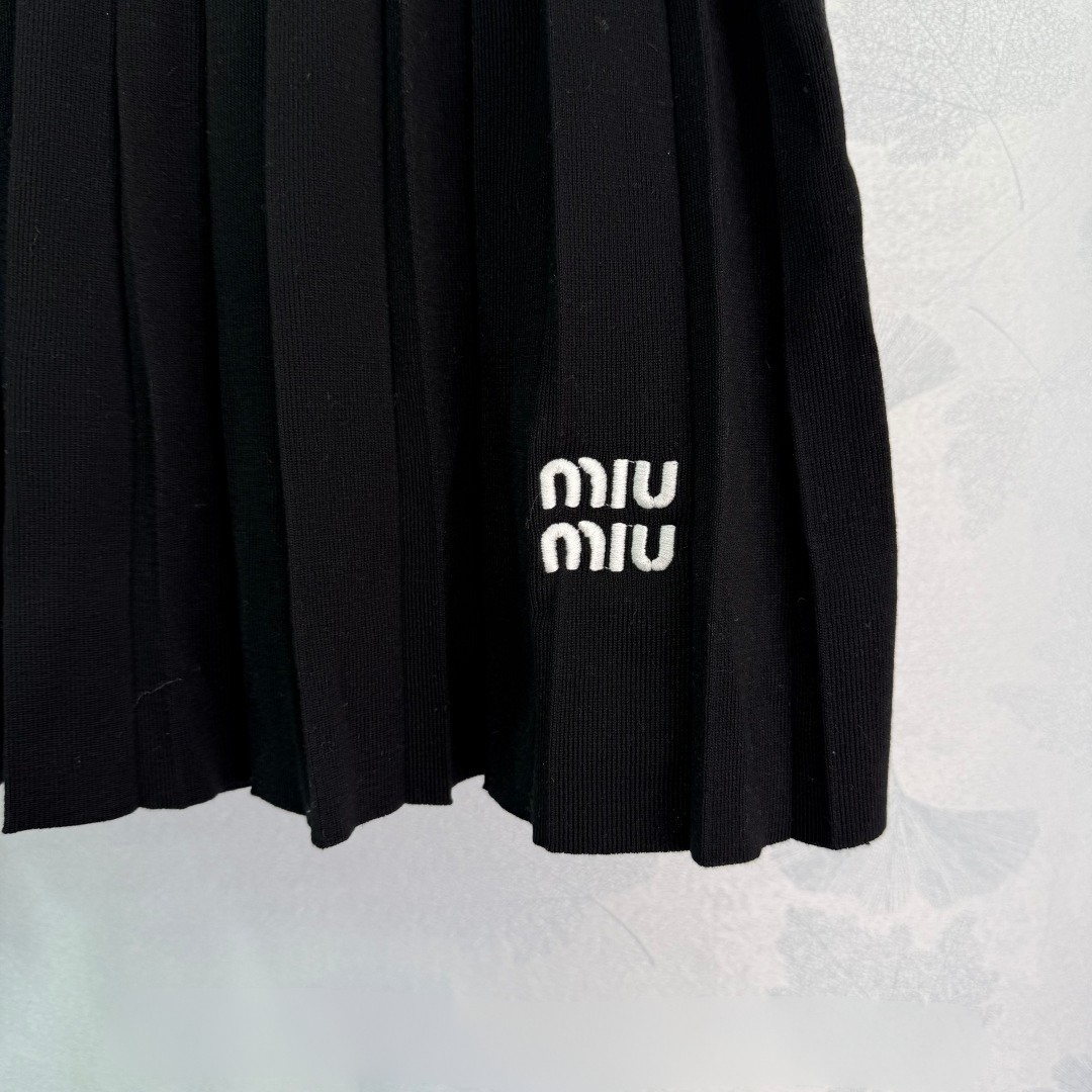 Knit Tank Top Mini Skirt Set