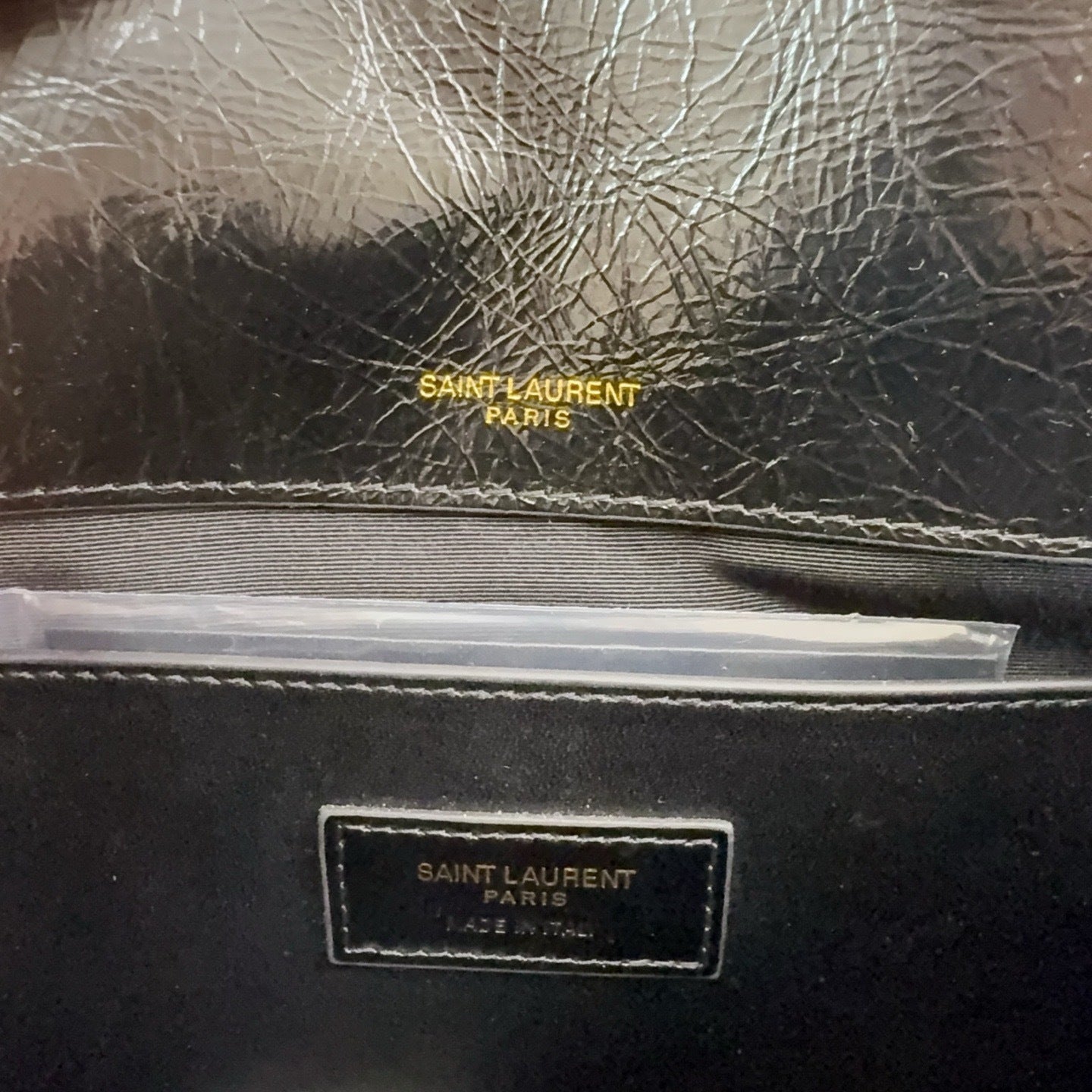 Black Leather Niki Shoulder Bag - Level 5