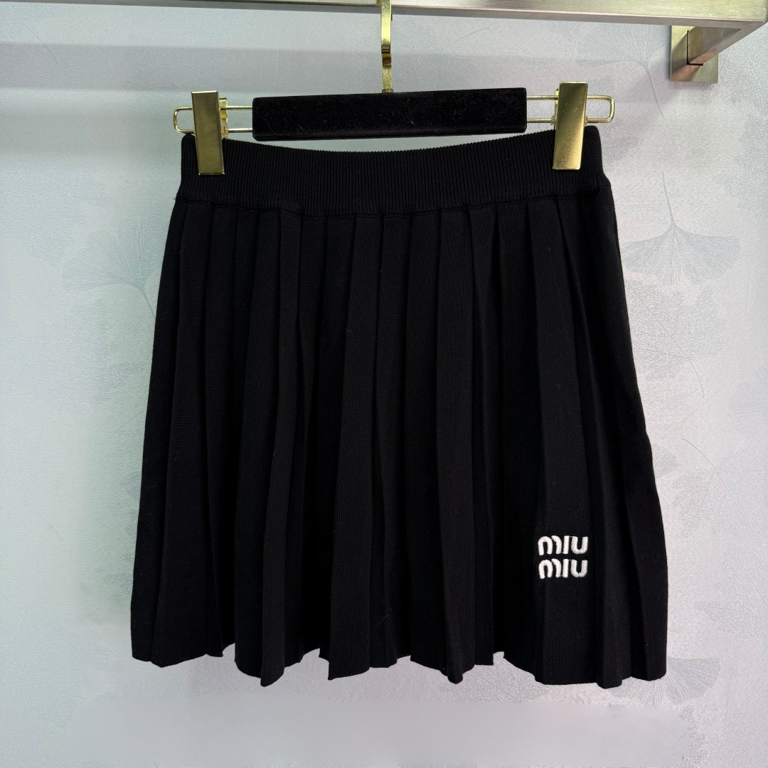 Knit Tank Top Mini Skirt Set