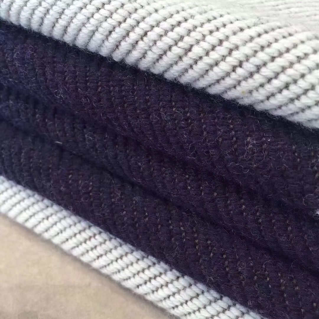 Navy Blue Avalon Throw Blanket - Level 5