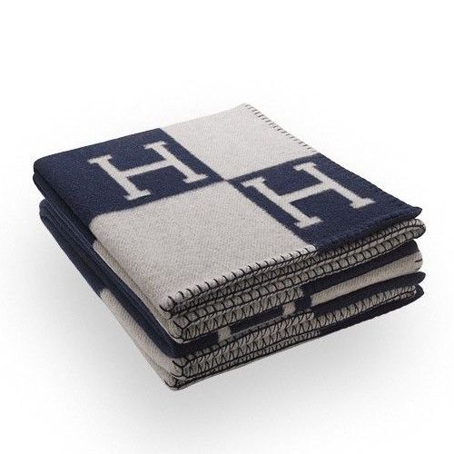 Navy Blue Avalon Throw Blanket - Level 5