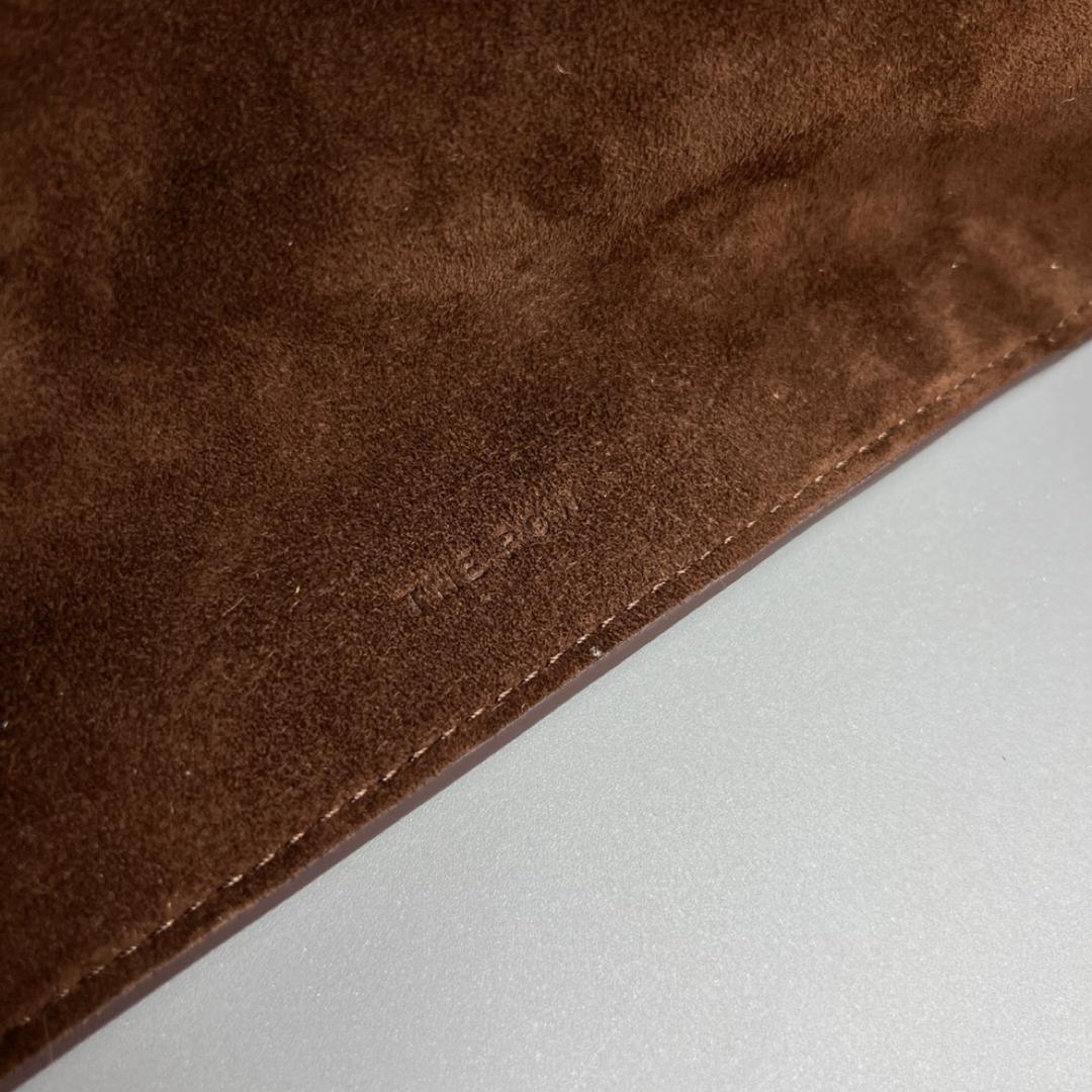 Margaux 15 Dark Brown Suede Tote Bag ROW - Level 5
