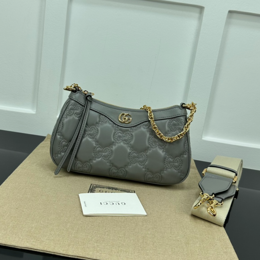 Quilted Leather Shoulder Bag GCI - Level 5