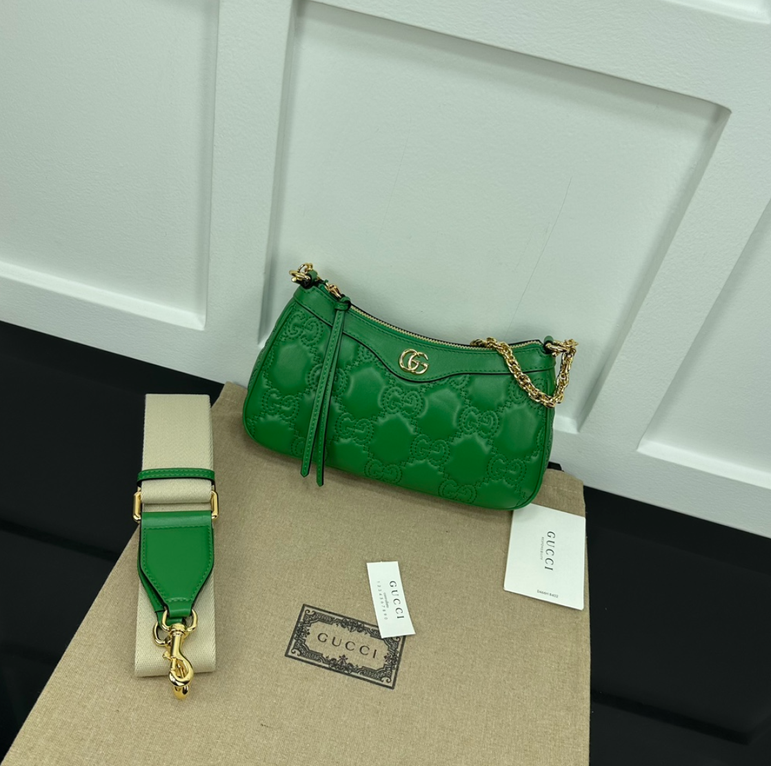 Quilted Leather Shoulder Bag GCI - Level 5