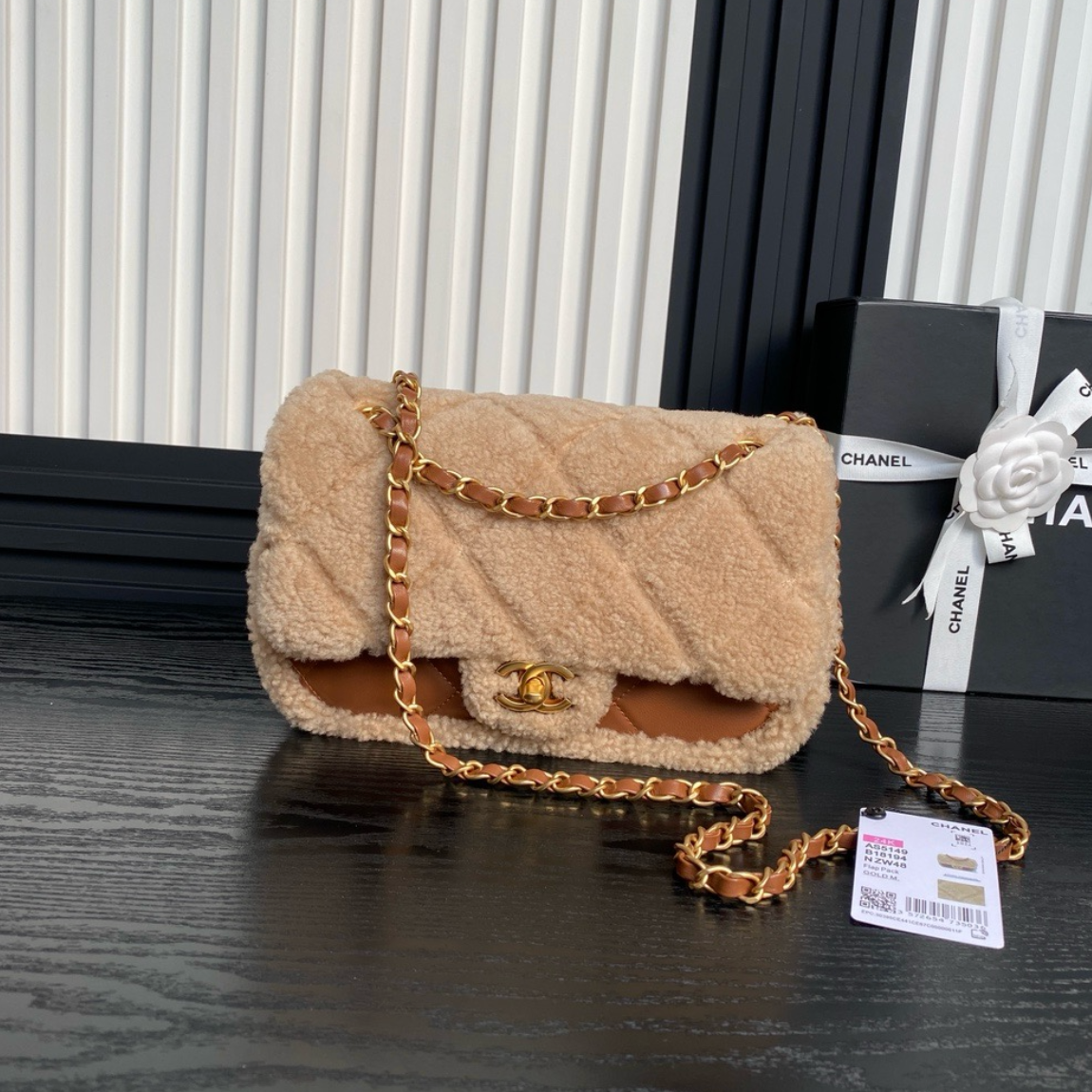 Shearling Flap Bag CNL - Level 5