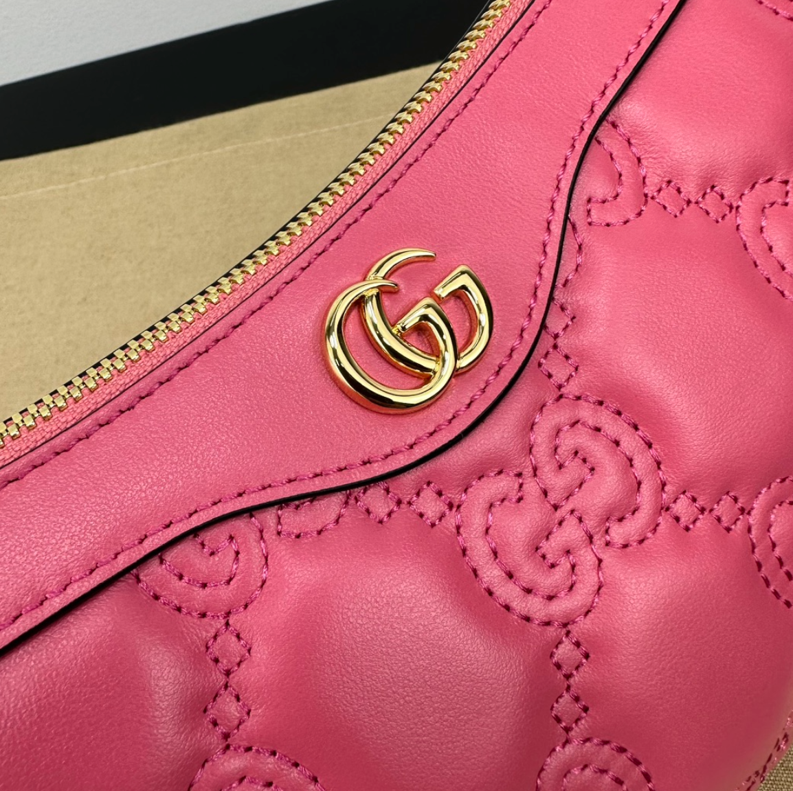 Quilted Leather Shoulder Bag GCI - Level 5