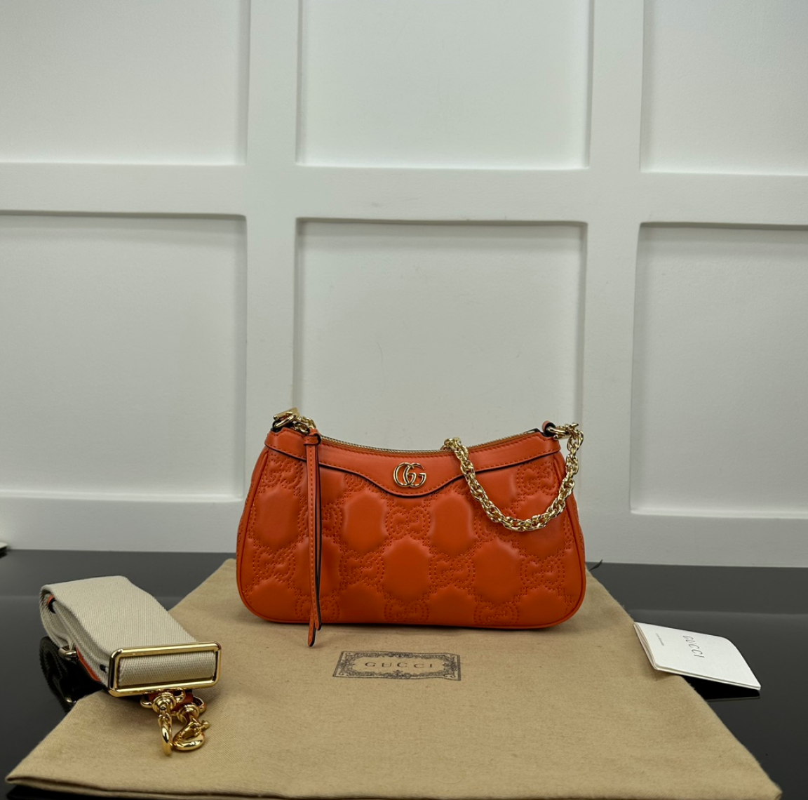 Quilted Leather Shoulder Bag GCI - Level 5