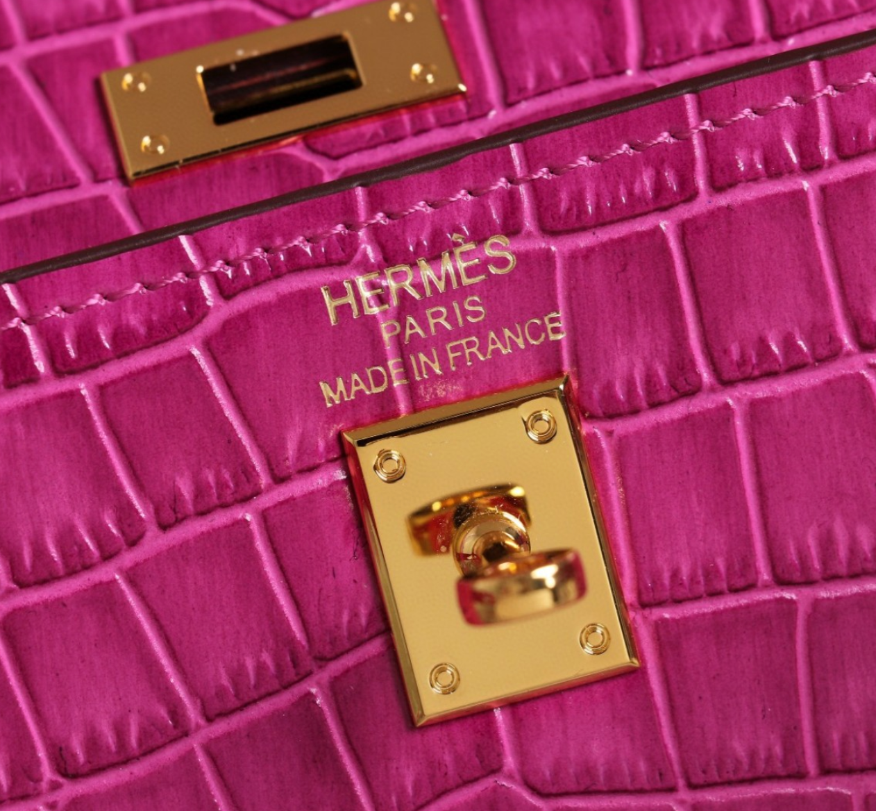 Kelly 25 Crocodile Bag - Level 3