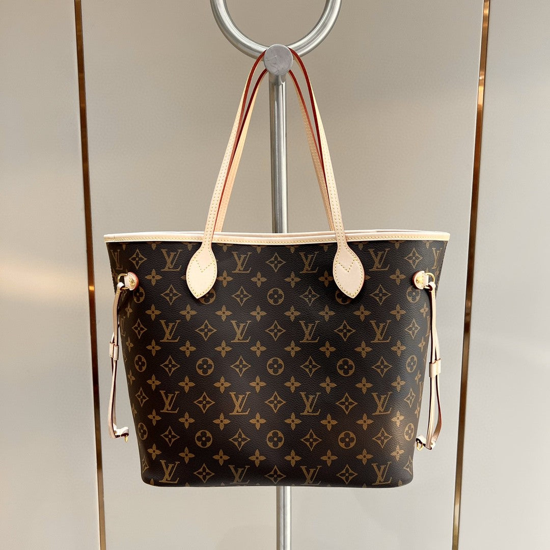 Neverfull MM Brown Mono & Beige - Level X