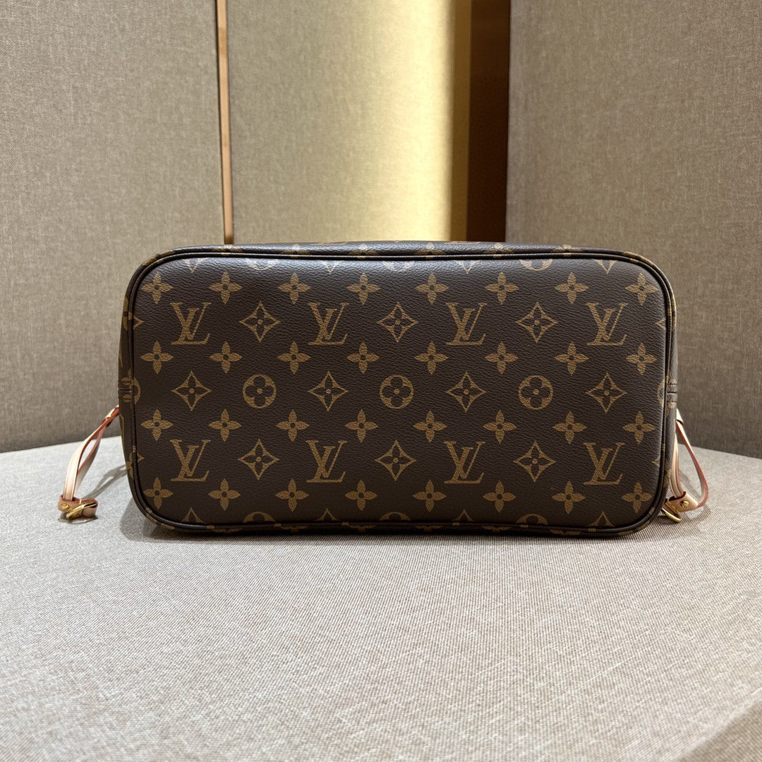 Neverfull MM Brown Mono & Beige - Level X