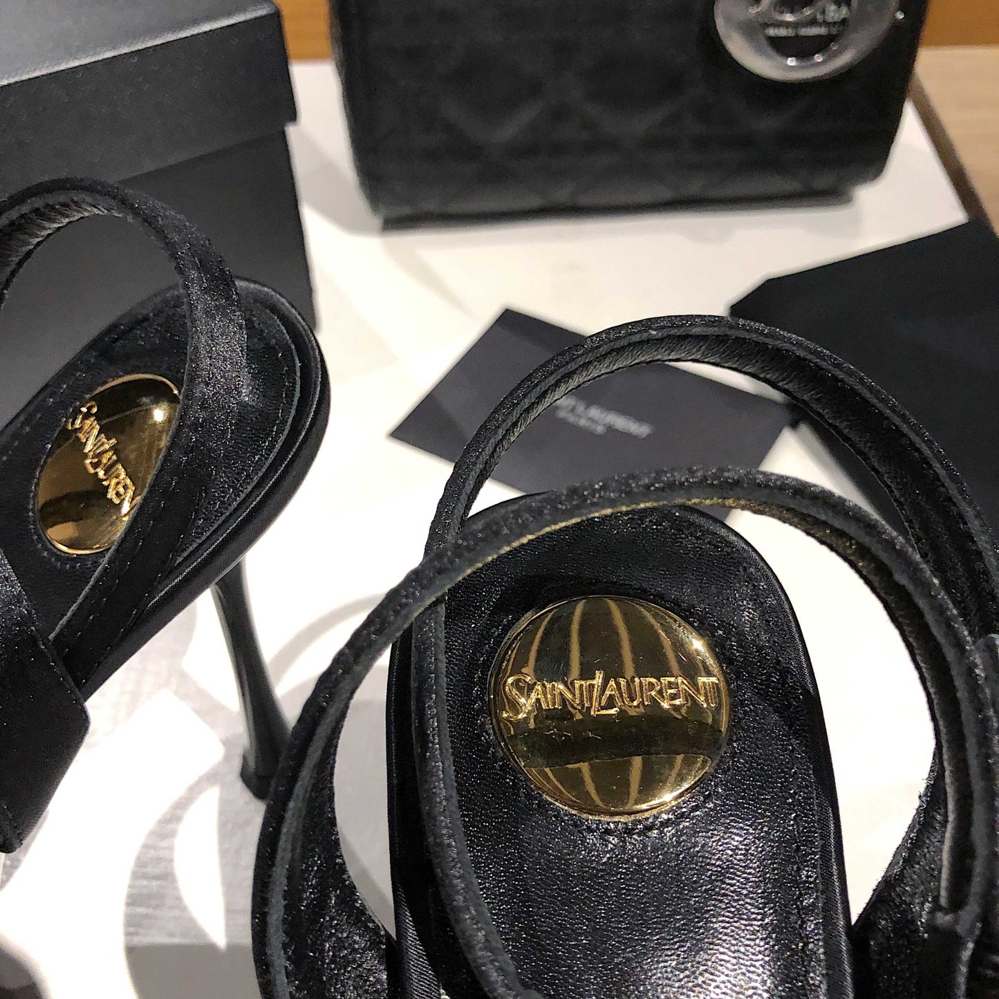Black Lola Sandals
