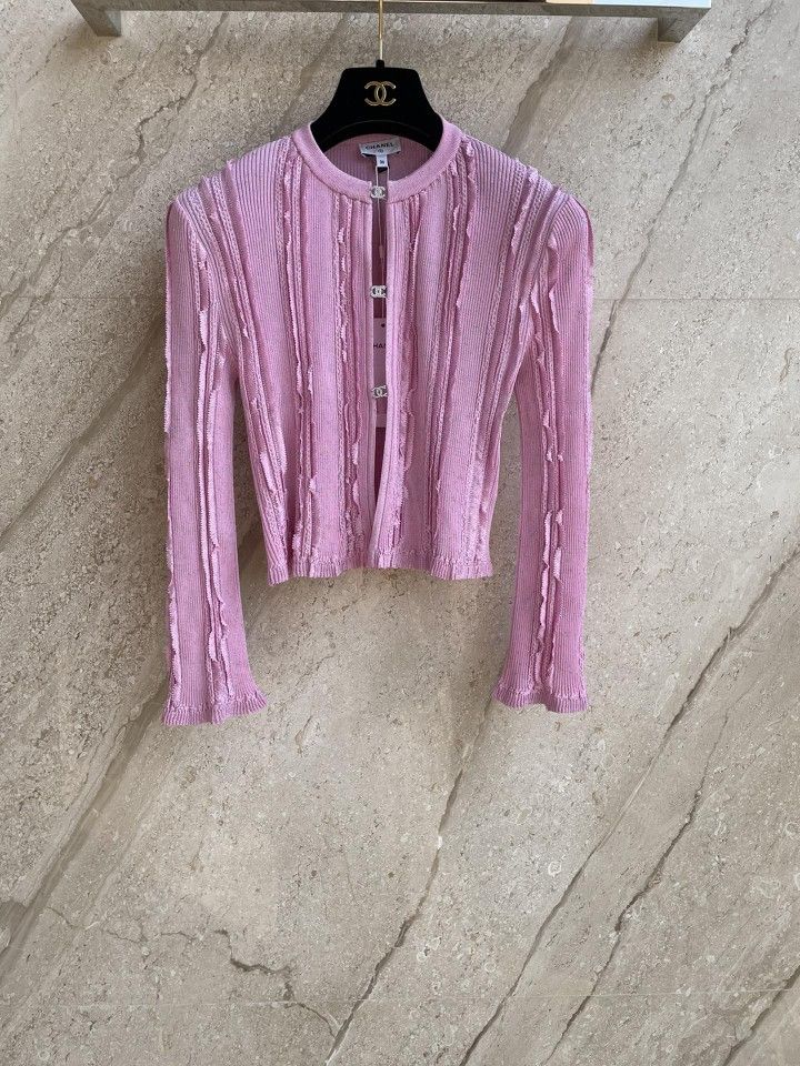 Coco Ruffled Knit Cardigan