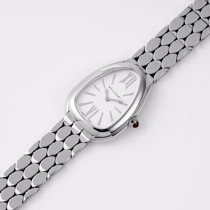 Silver & White Seduttori Ladies Watch 33mm - Level 3