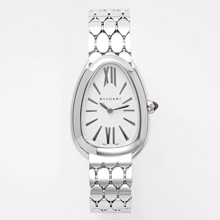 Silver & White Seduttori Ladies Watch 33mm - Level 3