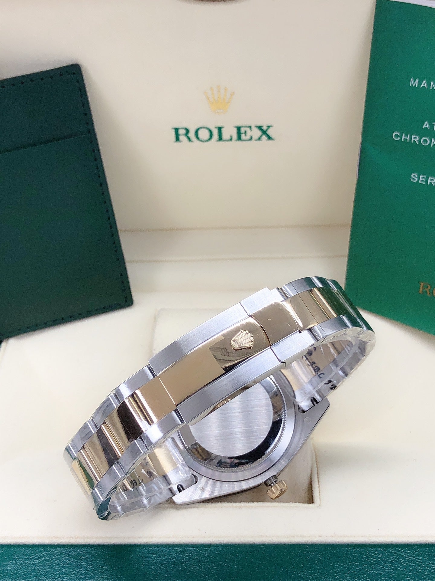 Oyster Datejust Watch Black Two-Tone 41mm RLX - Level 3