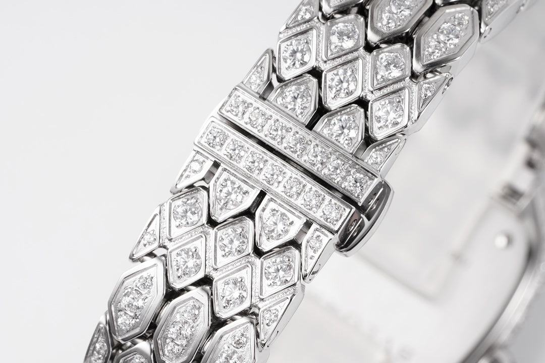 Full Diamond & Blue Seduttori Ladies Watch 33mm - Level 3