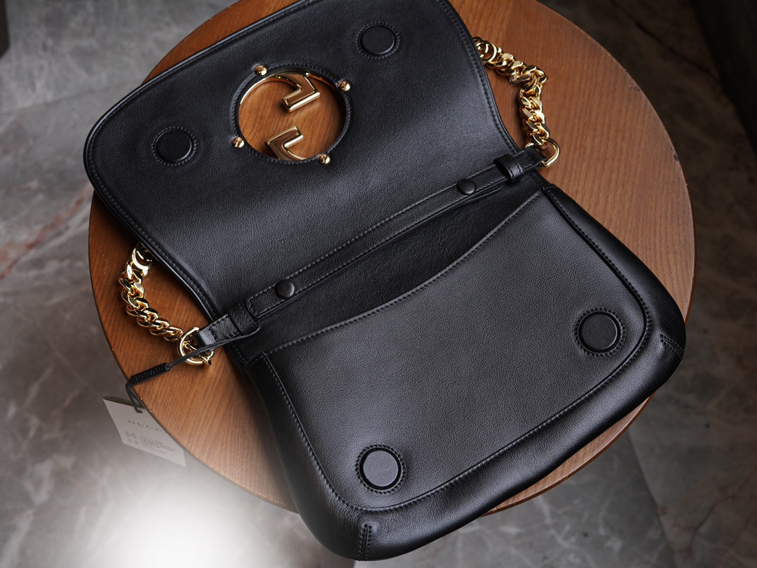 Black Leather Blondie Bag - Level 5