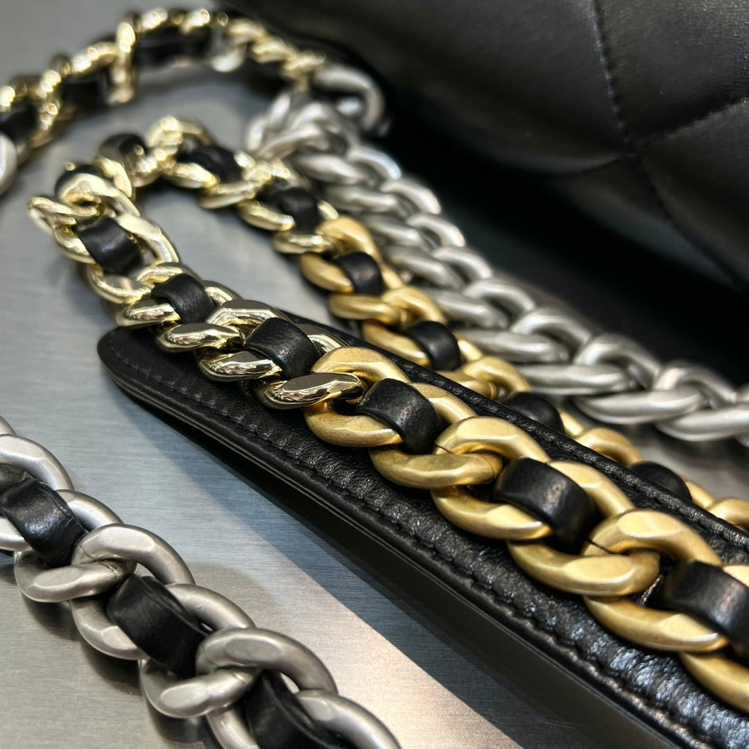 19 Bag Small Black & Silver - Level X