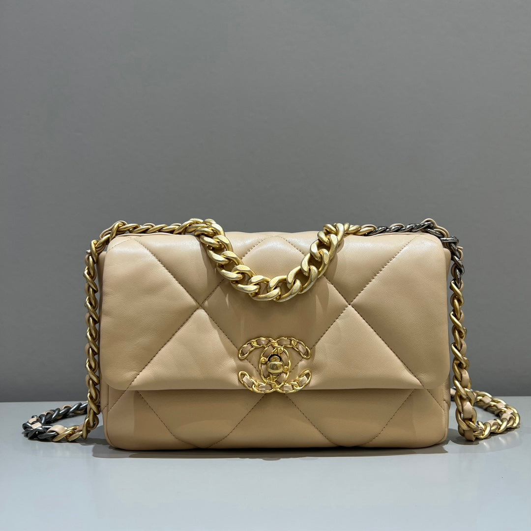 19 Bag Small Beige - Level X