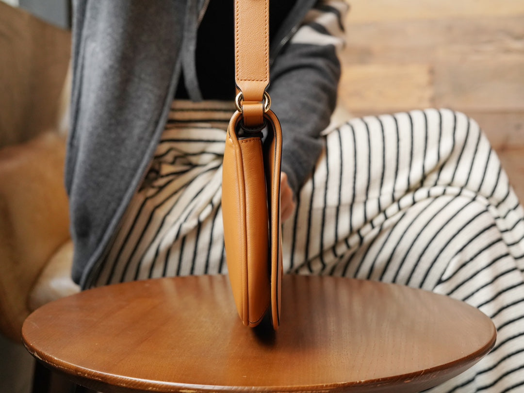 Brown Leather Blondie Bag - Level 5