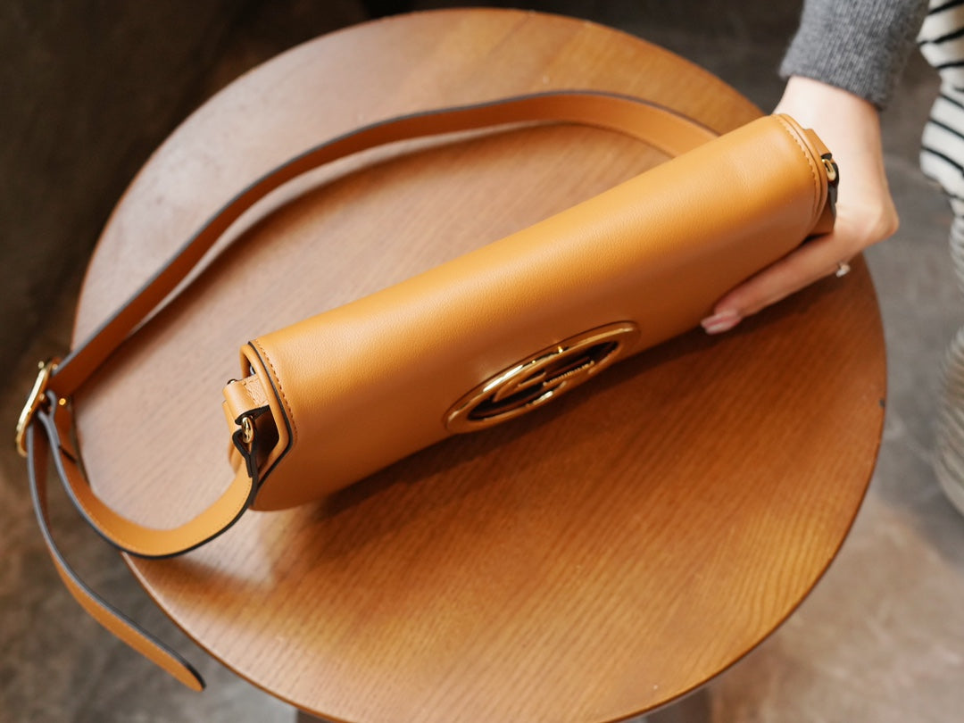Brown Leather Blondie Bag - Level 5