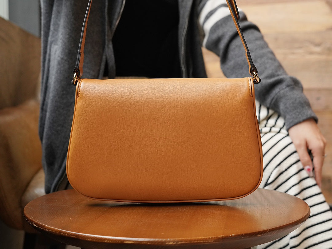 Brown Leather Blondie Bag - Level 5