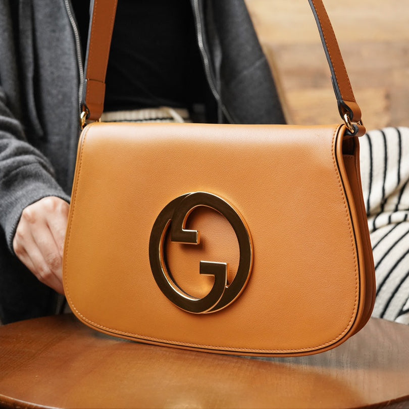 Brown Leather Blondie Bag - Level 5