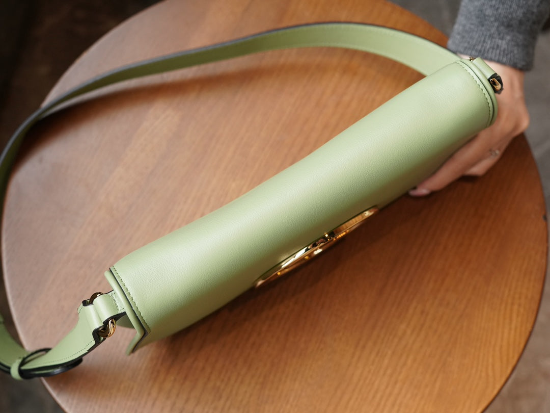 Green Leather Blondie Bag - Level 5