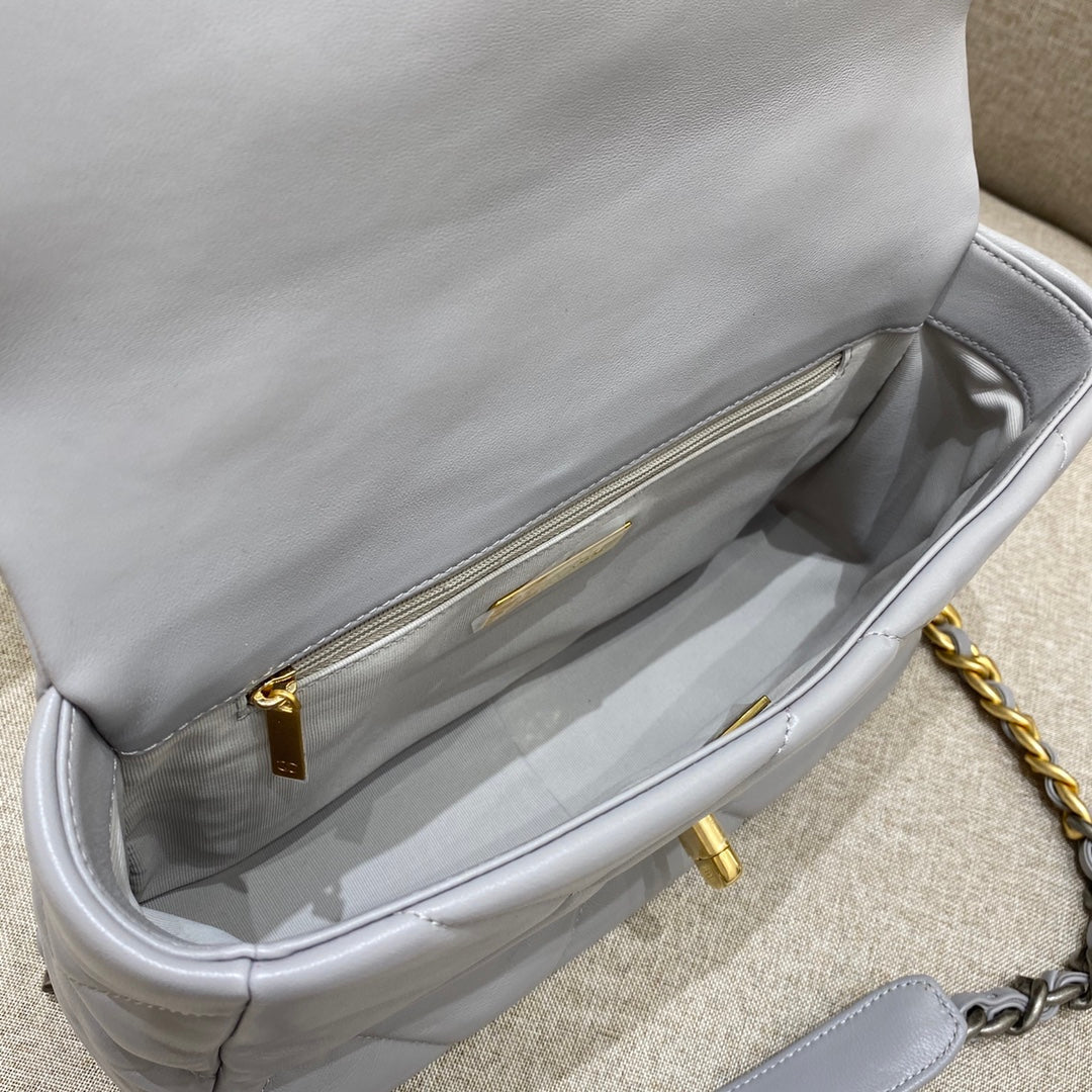 19 Bag Small Light Grey - Level X