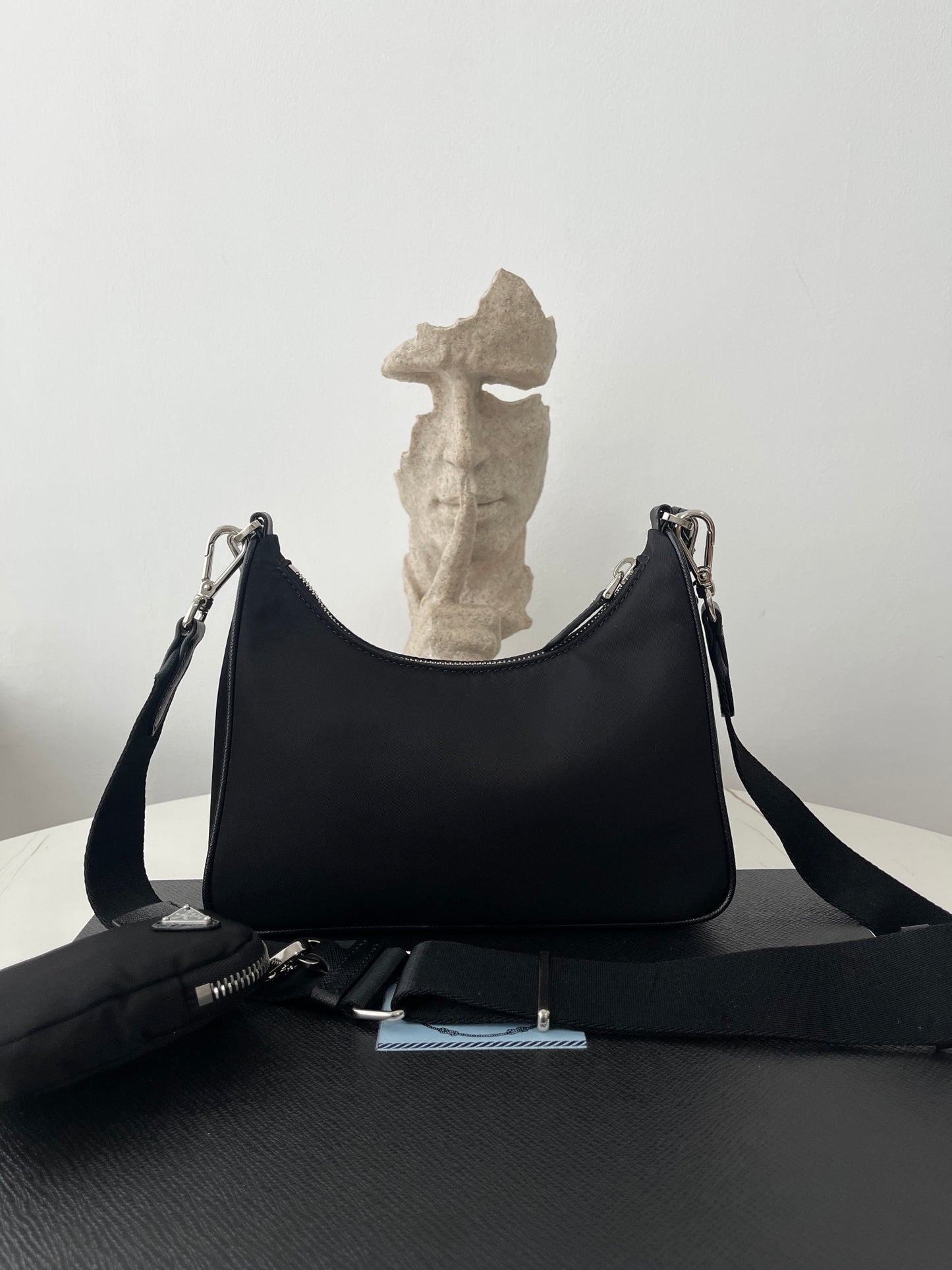 Black Nylon Re-Edition Bag - Level 5