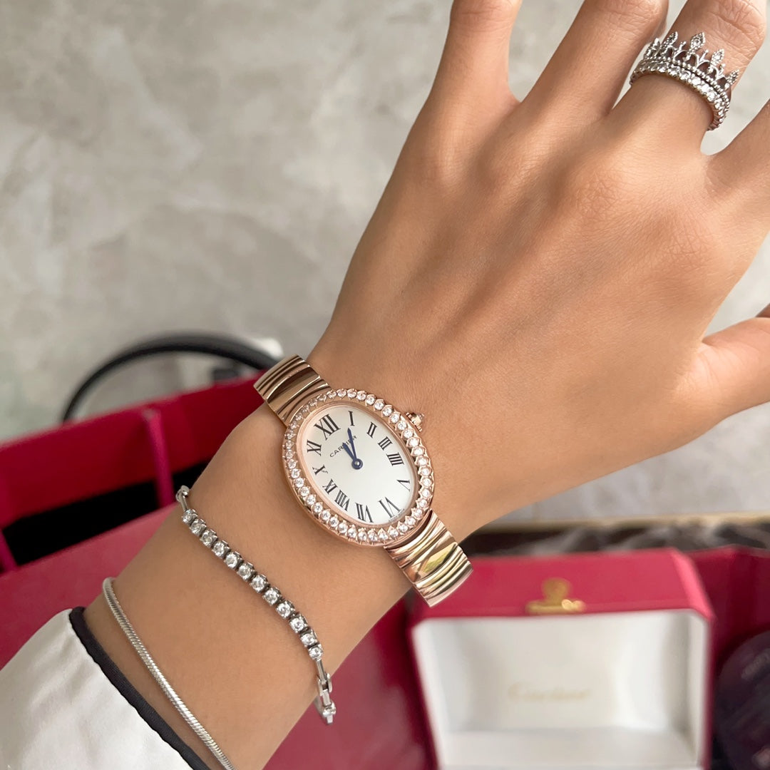 Baignoire Ladies Watch Rose Gold 25mm CTR - Level 3