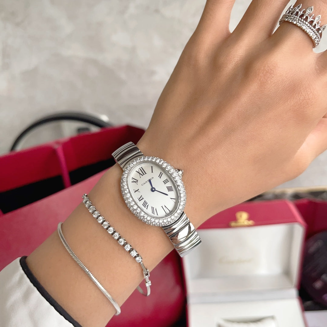 Baignoire Ladies Watch Silver 25mm CTR - Level 3