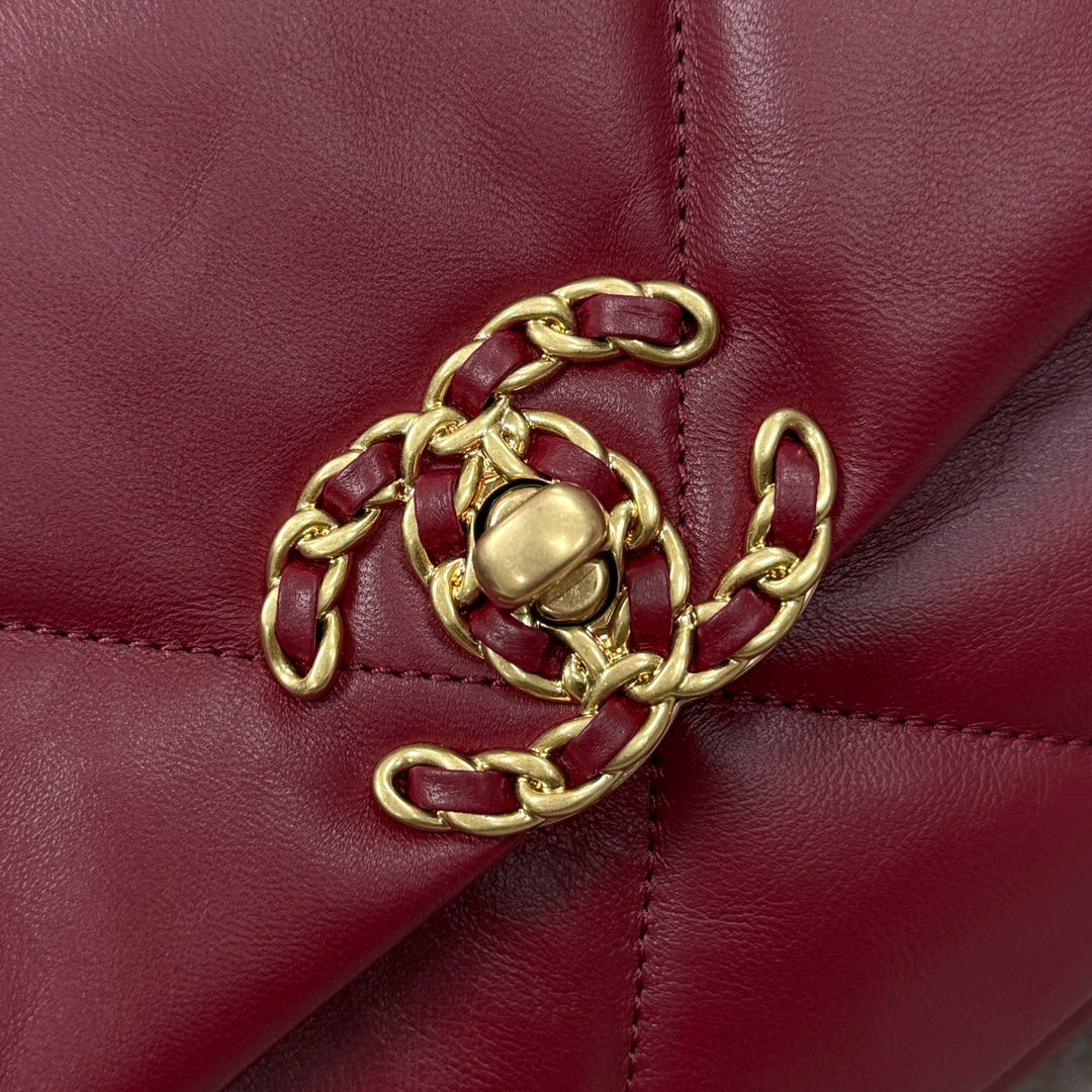 19 Bag Small Maroon Red CNL - Level X