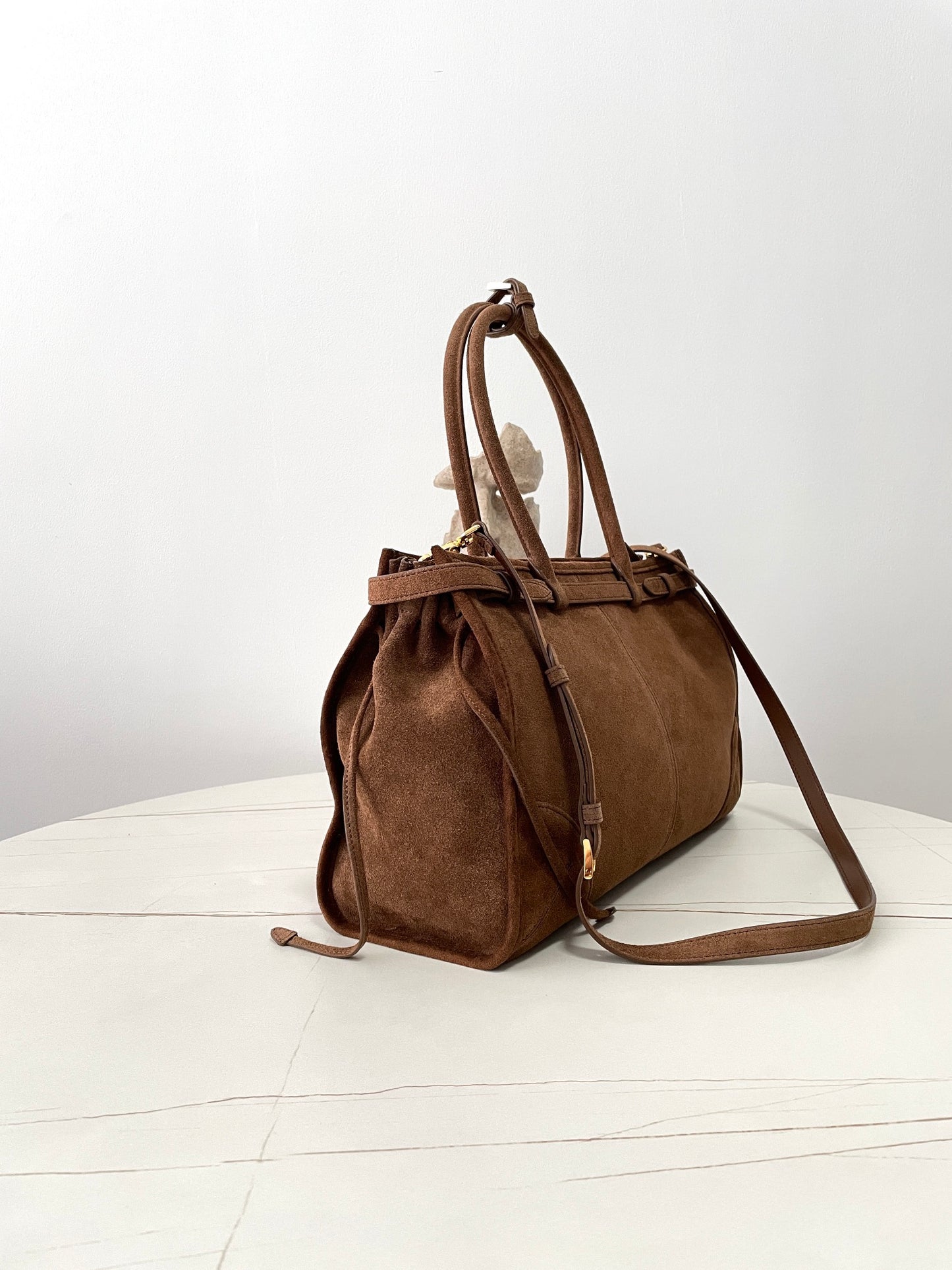 Bonnie Large Suede Bag - Level 5