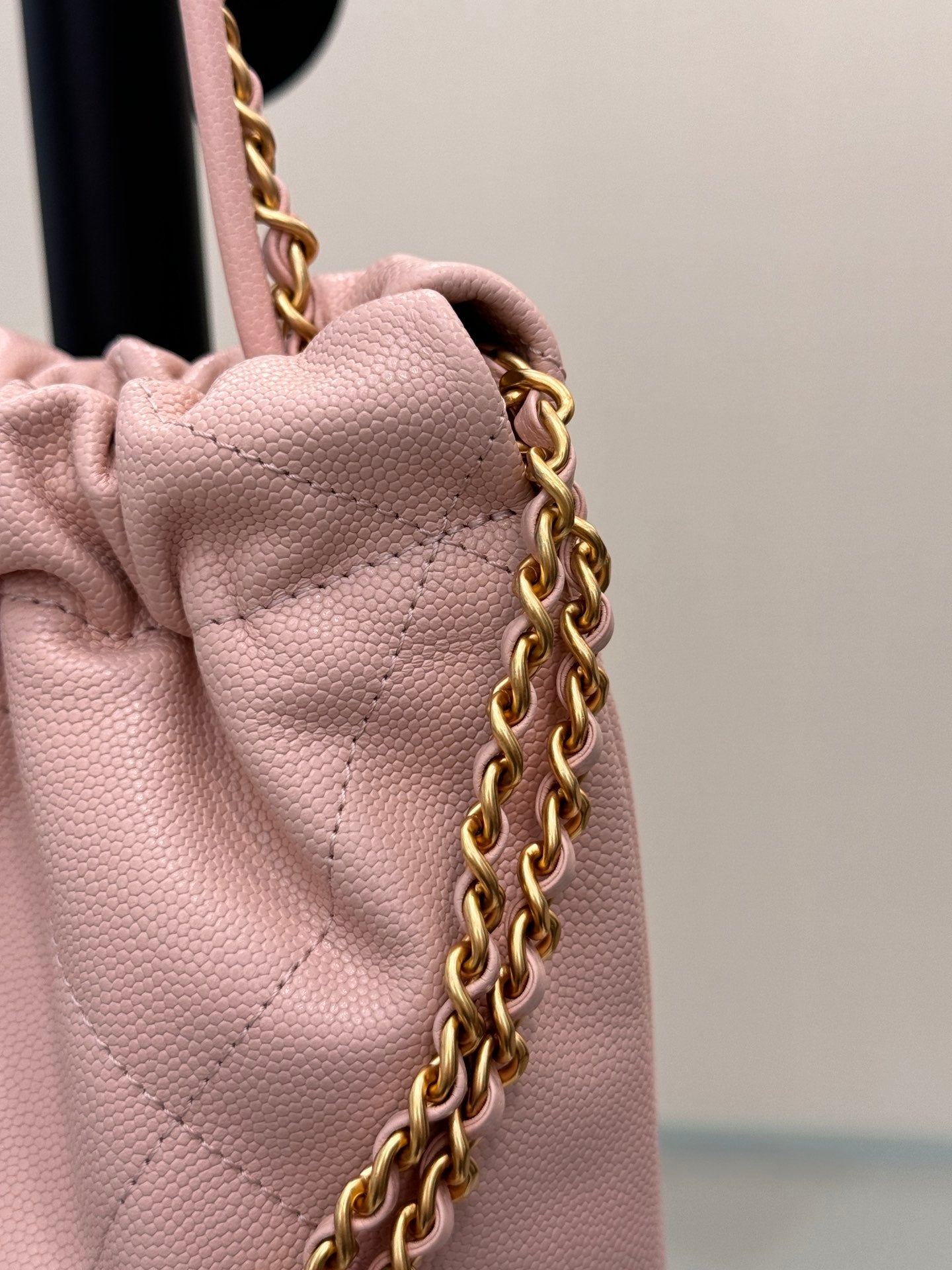 22 Mini Bag Pink Caviar Leather CNL - Level 5