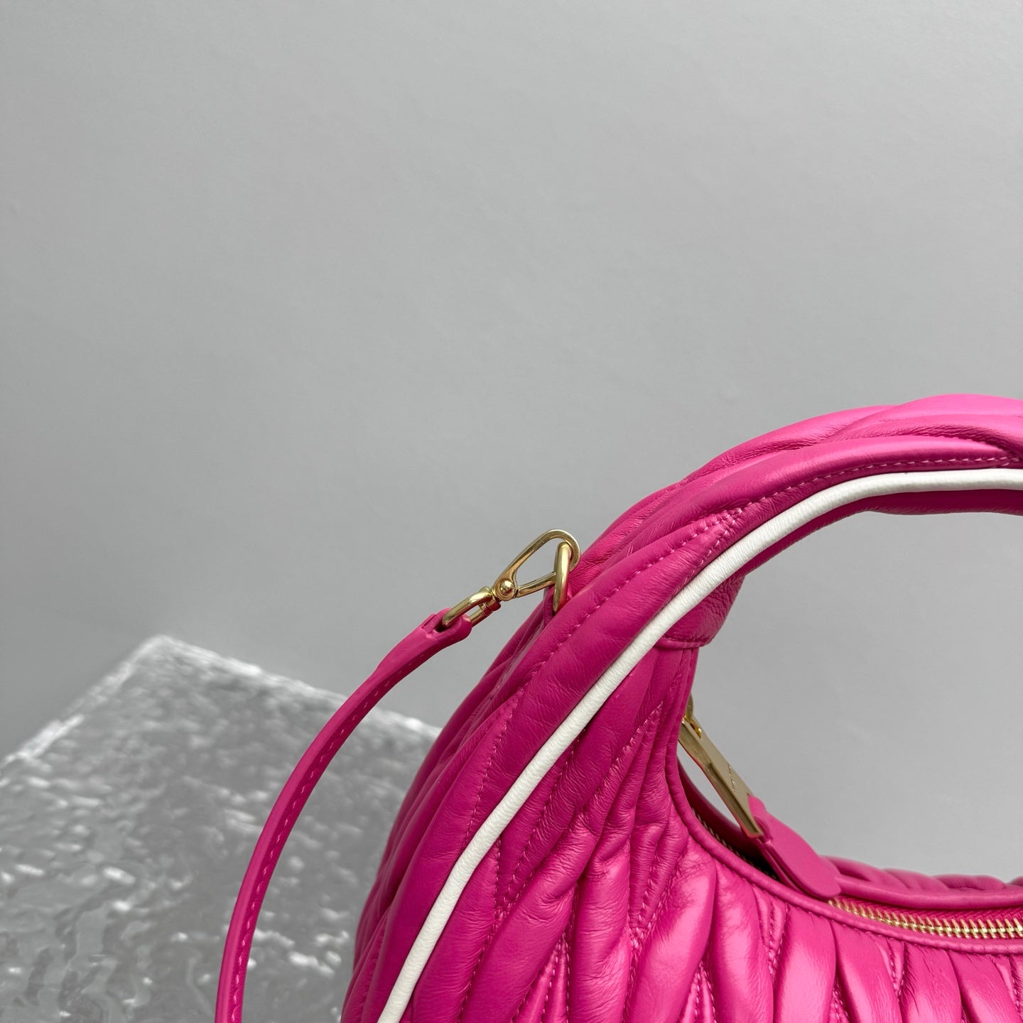 Pink Leather Wander Bag - Level 5