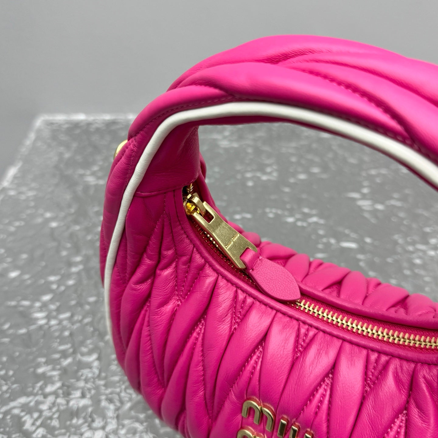 Pink Leather Wander Bag - Level 5