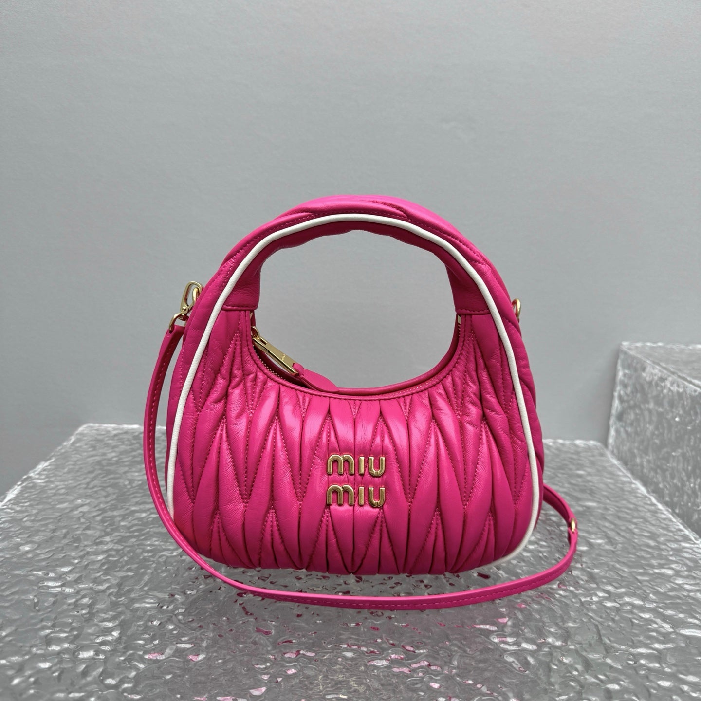 Pink Leather Wander Bag - Level 5