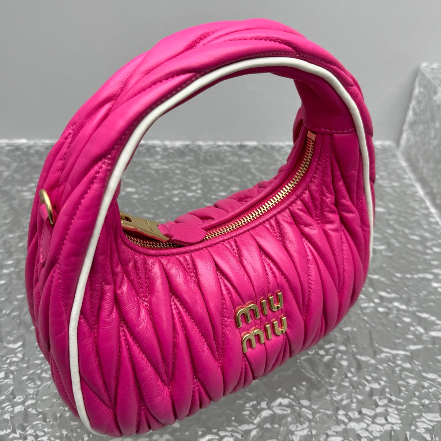 Pink Leather Wander Bag - Level 5