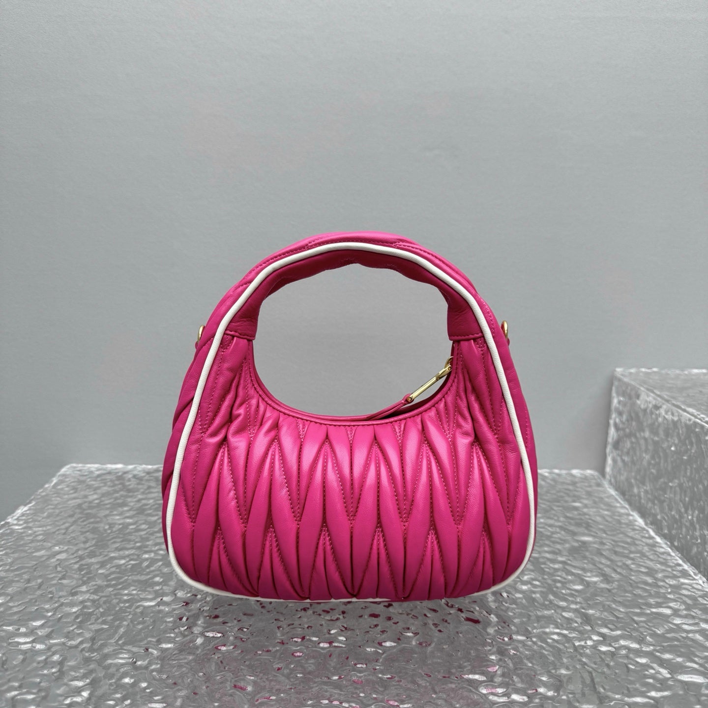 Pink Leather Wander Bag - Level 5