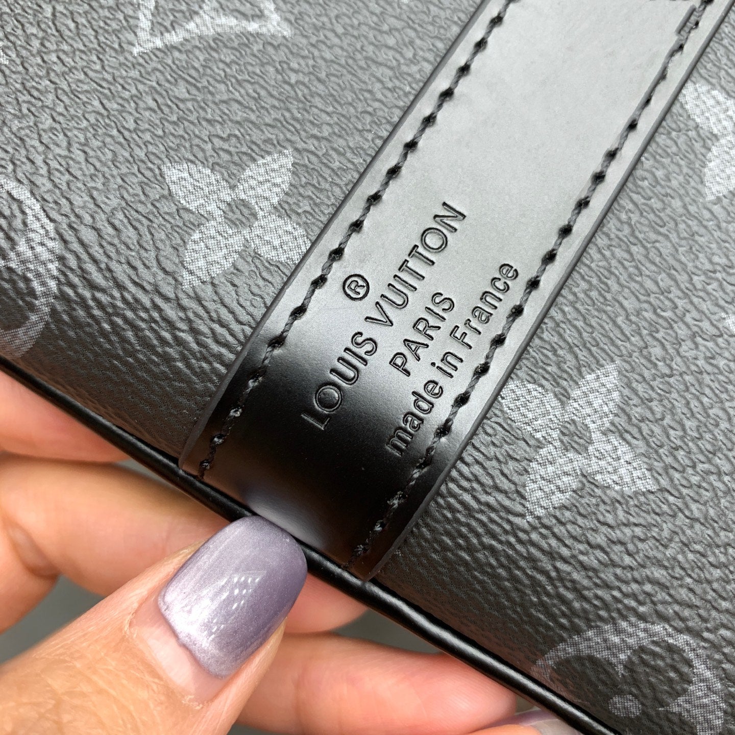 Black Monogram Keepall 50 Duffle Bag - Level 4