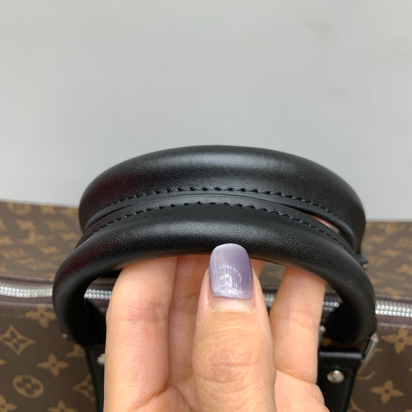 Brown & Black Monogram Keepall 55 Duffle Bag - Level 4