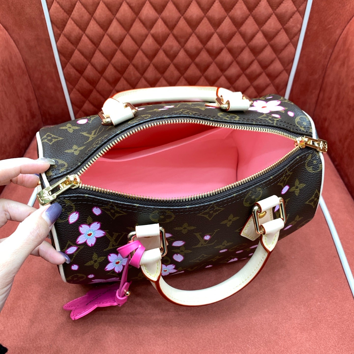 Cherry Blossom Murakami Speedy Bandouliere 25 - Level 4