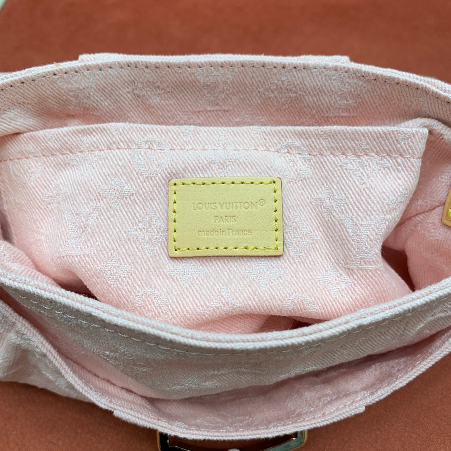 Sunset Pink Denim Bag - Level 4