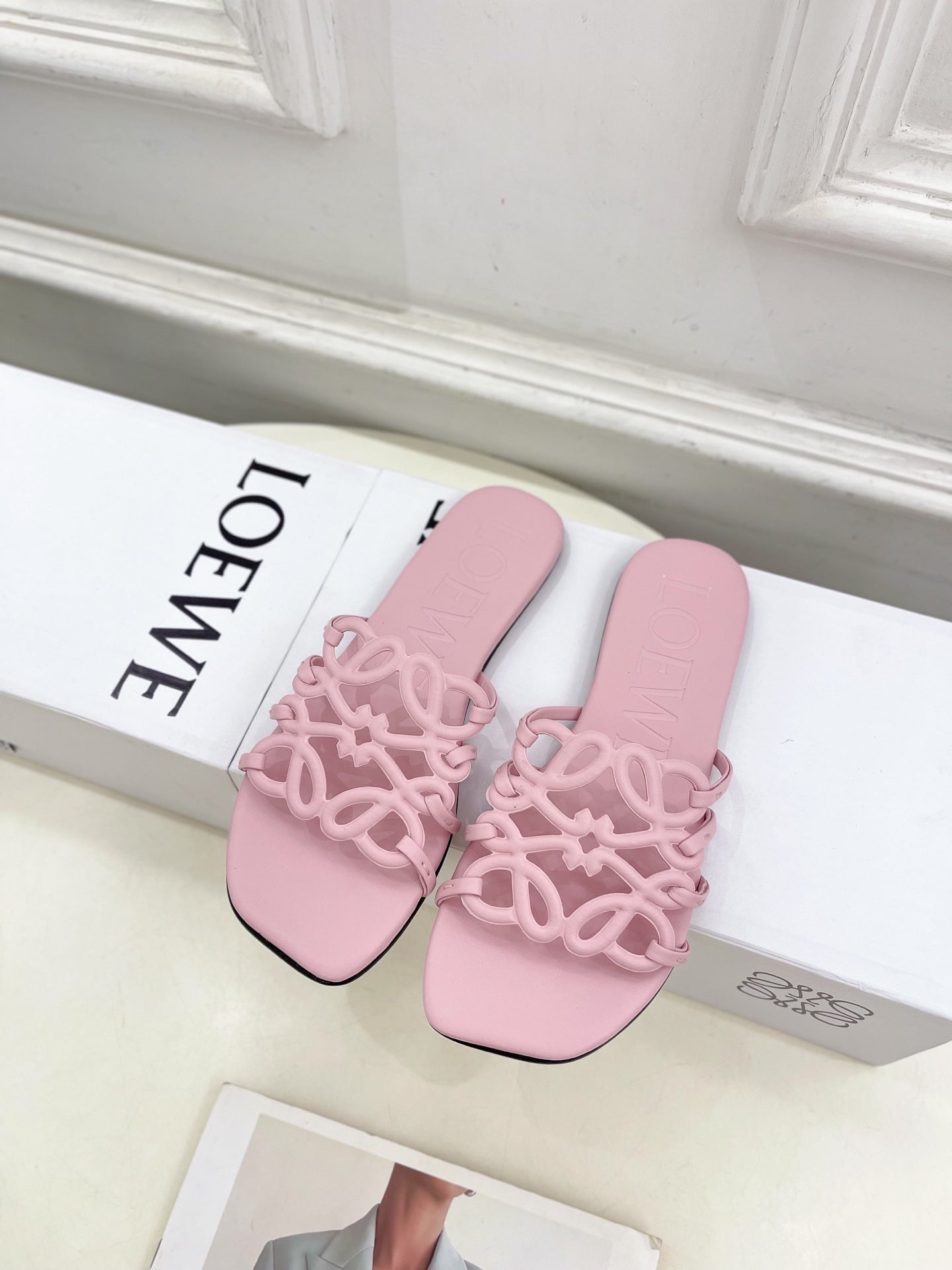 Pink Petal Anagram Slides