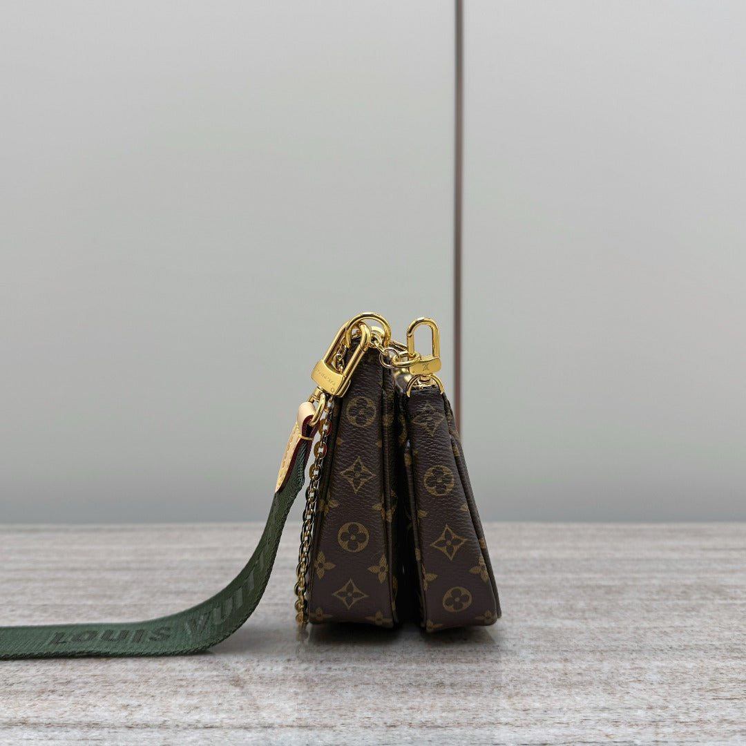 Green Strap Multi Pochette - Level X