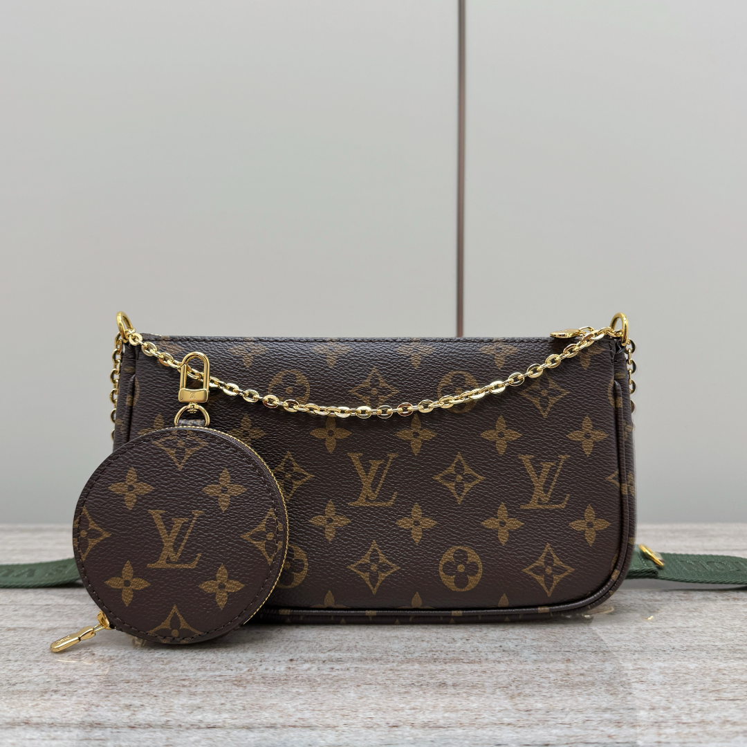 Green Strap Multi Pochette - Level X