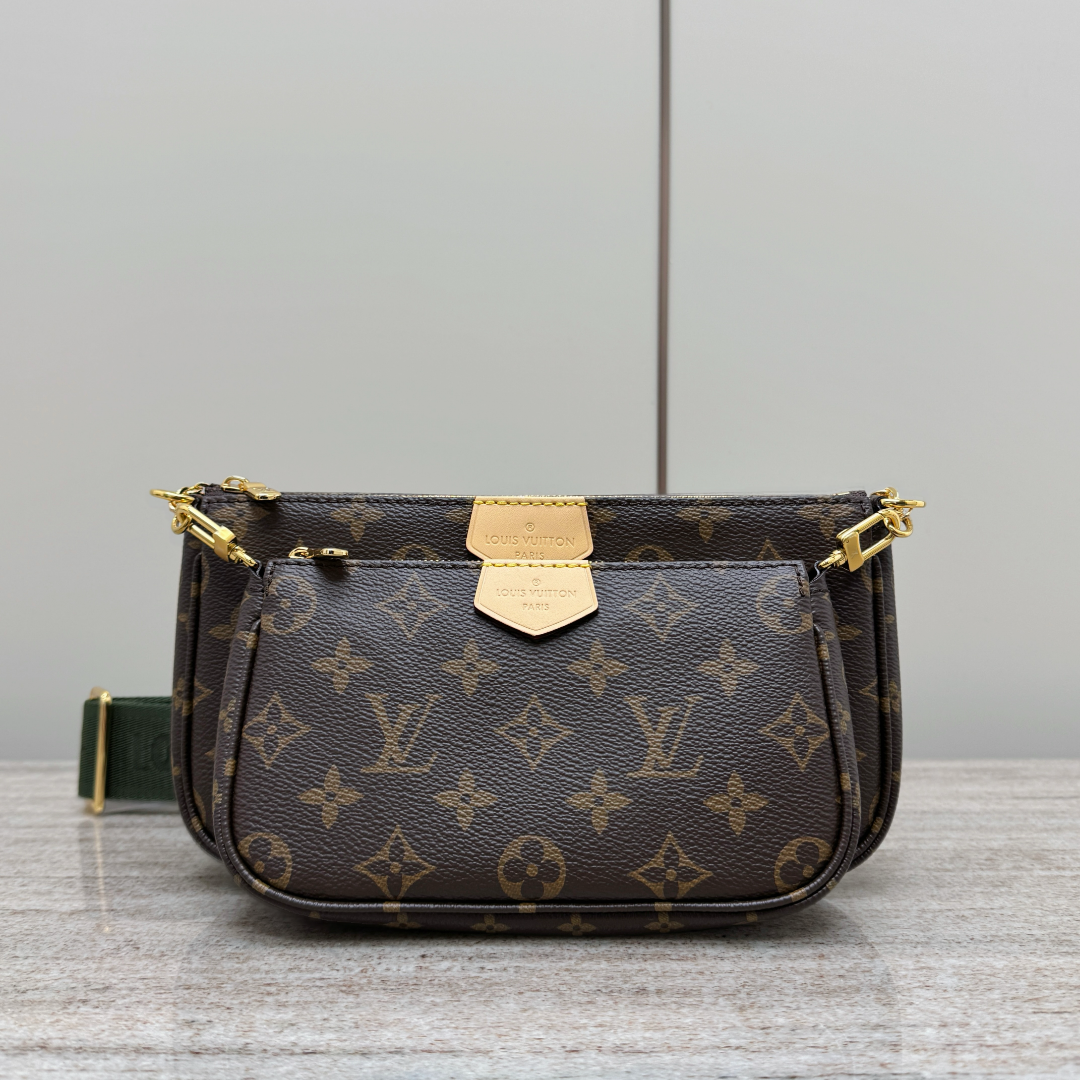Green Strap Multi Pochette - Level X