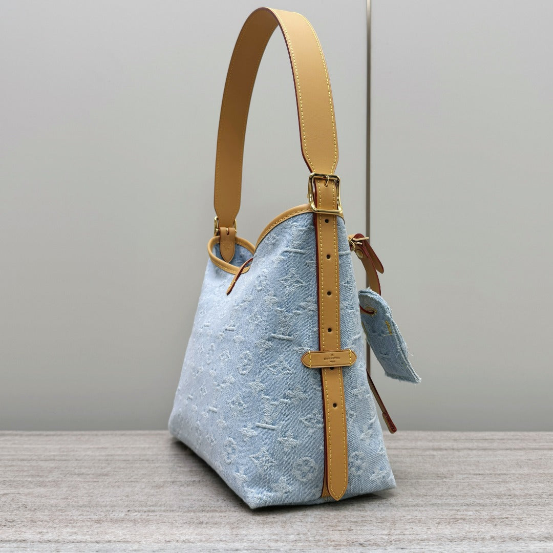 Denim Carryall PM Hobo Bag - Level X