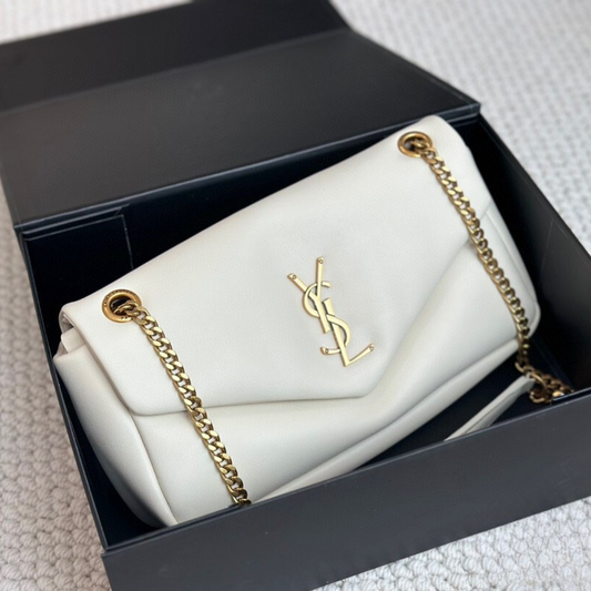 White Leather Calypso Bag YLS - Level 3